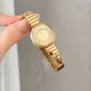 Minimalist Silver/Gold Round Face Bracelet Ladies Watch Small Blue/Beige Dial Watch for Women