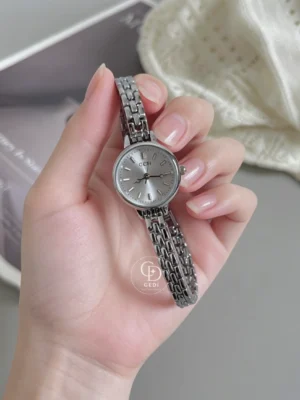 GEDI Elegant Everyday Glance-Style Watch Silver-Grey Watch